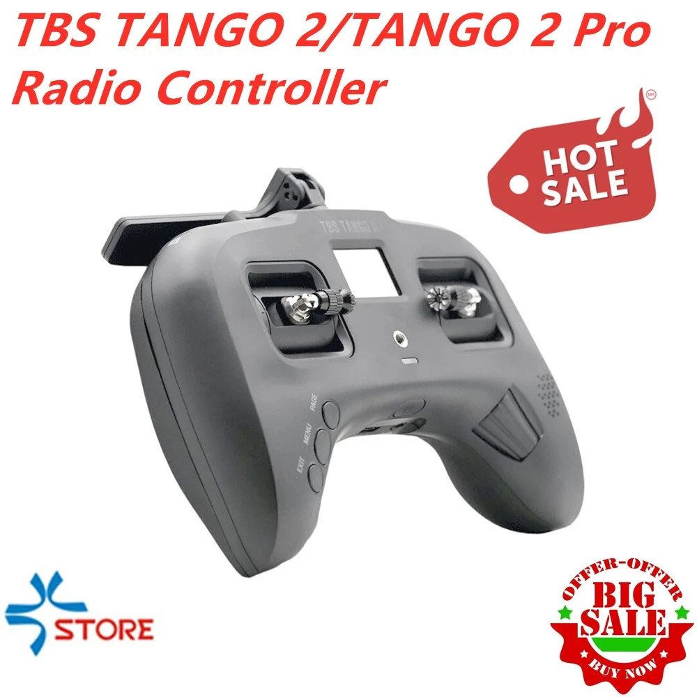 TeamBlackSheep TBS TANGO 2 V4 Version Built-in TBS Crossfire Full Size HAll Sensor Gimbals RC FPV Racing Drone Radio Controller