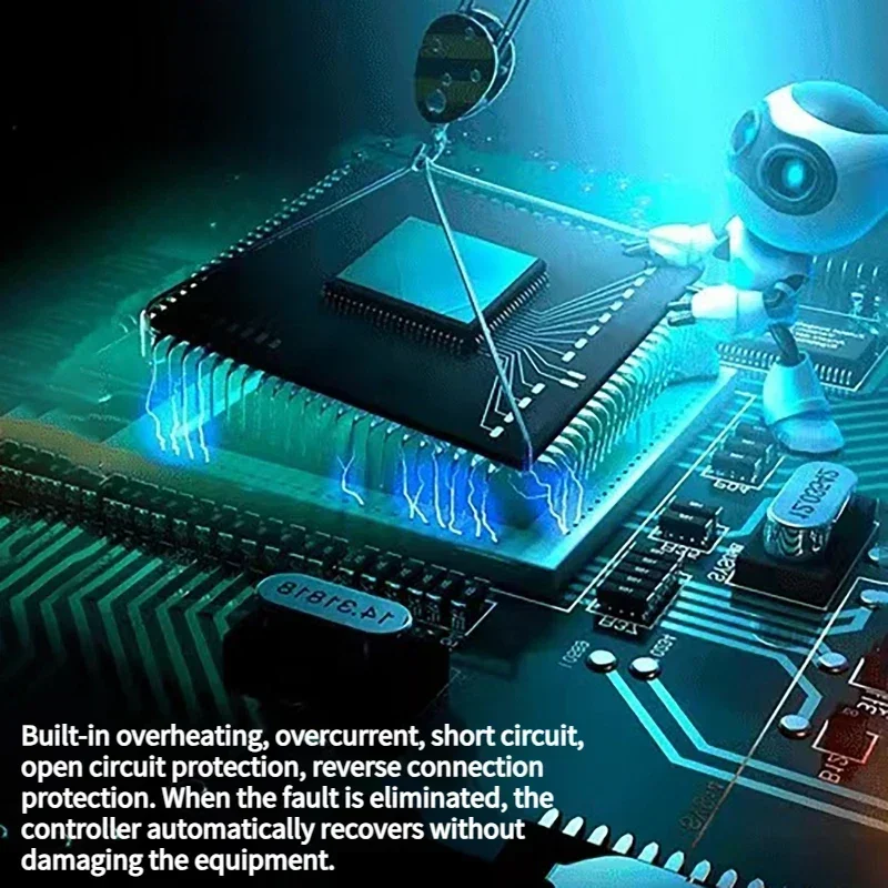 30A-100A Solar Controller MPPT Automatic Focus 12V 24V Adaptive Photovoltaic Panel Charging Controller Dual USB LCD Regulator
