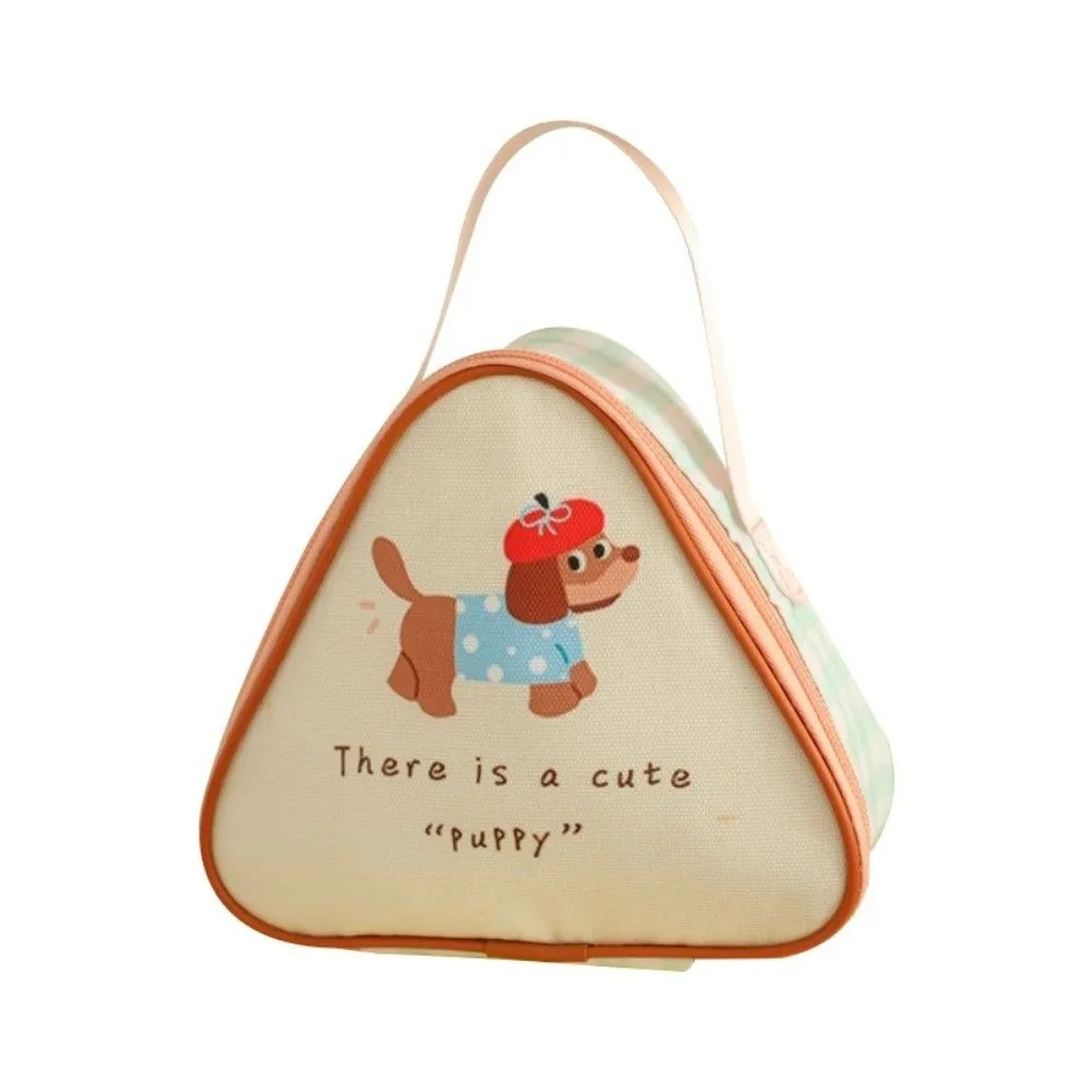 Oxford Fabric Insulated Breakfast Bag Animal Print Thickened Aluminum Foil Thermal Food Tote Bag Waterproof Lightweight