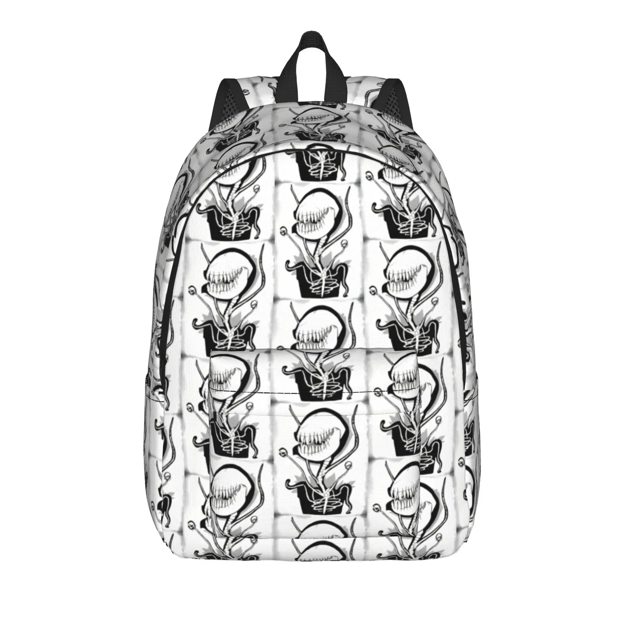 Back to School Season Super Quality Fantasy Carnivorous Plant  Bookbag Little Shop of Horrors For Women Schoolbag Backpack