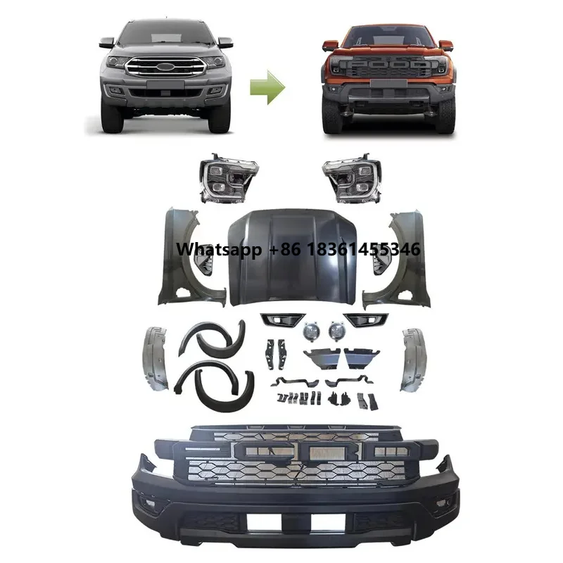 

For SUV Upgrade Full Body Accessories High Quality 2016-2021 Car Bumper Conversion Body Kit