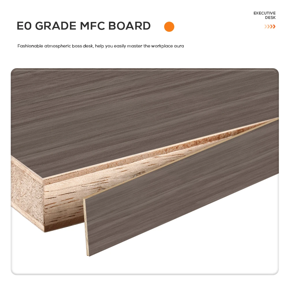 Mobili per ufficio Design moderno Scrivania bianca Legno