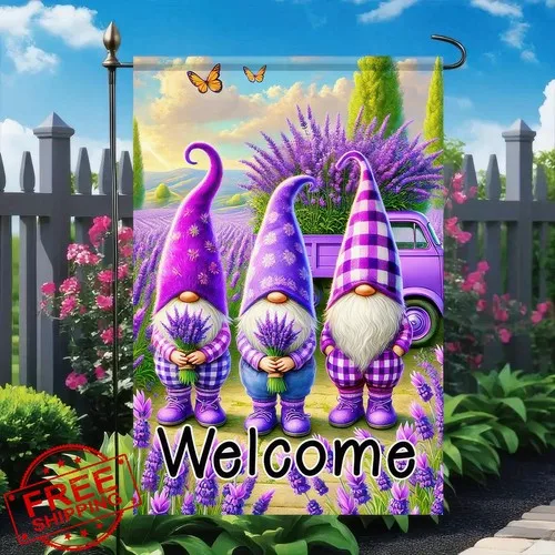 BlissYard Welcome Garden Flag 12x18