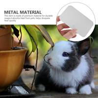 Cooling Plate for Rabbits Chinchillas Guinea Pigs Heat Dissipation Board Ice Mat Pet Pad Mats Summer Cooling Small Animal House
