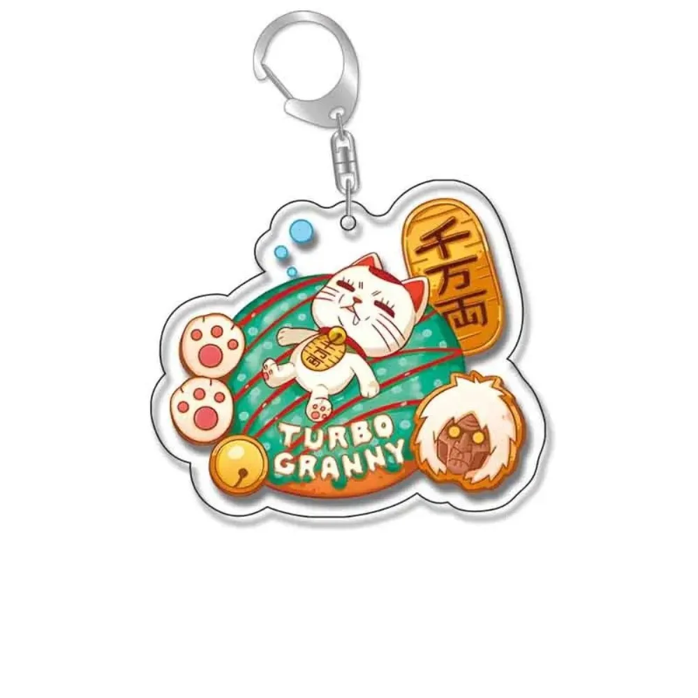 Diy Dandadan 椎名モモオカランアニメ周辺機器クリエイティブアクリルキーホルダーかわいい漫画バックパックペンダント友人のホリデーギフト