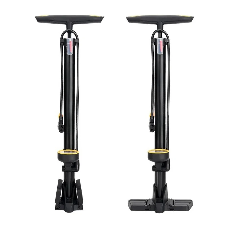 for  6135 High Pressure Pump with Barometer Universal Air Pump for Family Mountain Bike Car Bicycle Tire Inflator