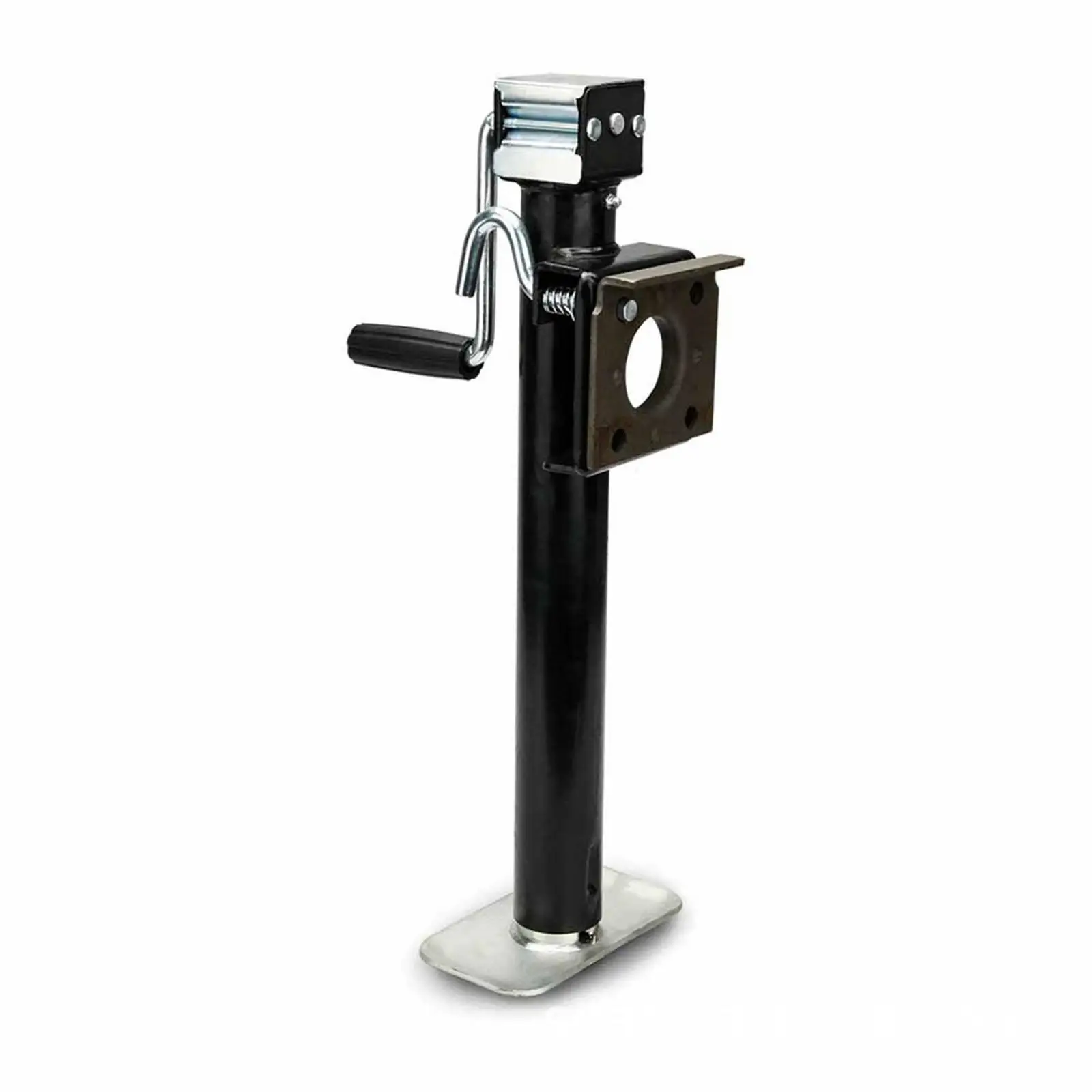 

Heavy Duty Trailer Jack with Wheel Metal Hand Crank Stand for Boat Trailer RV Yacht Camper Parts