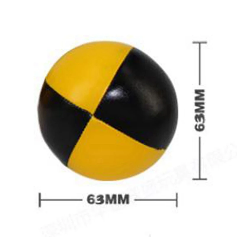 NEW-3Pcs Pu Mini Juggling Ball Soft And Heavy Juggling Ball With Net Pocket For Beginners And Professionals