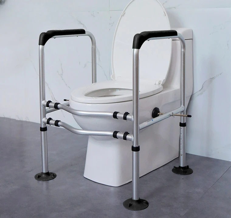 

Toilet handrail for the elderly, safety railing, toilet, elderly help, bathroom toilet