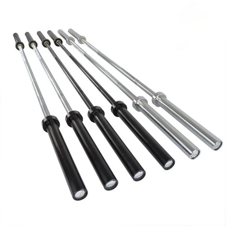 

Hot Sale High Quality 2.2m 20kg Standard Barbell bar 1 Inch Weight Lifting Gym Commercial Use for Professional Strength Training