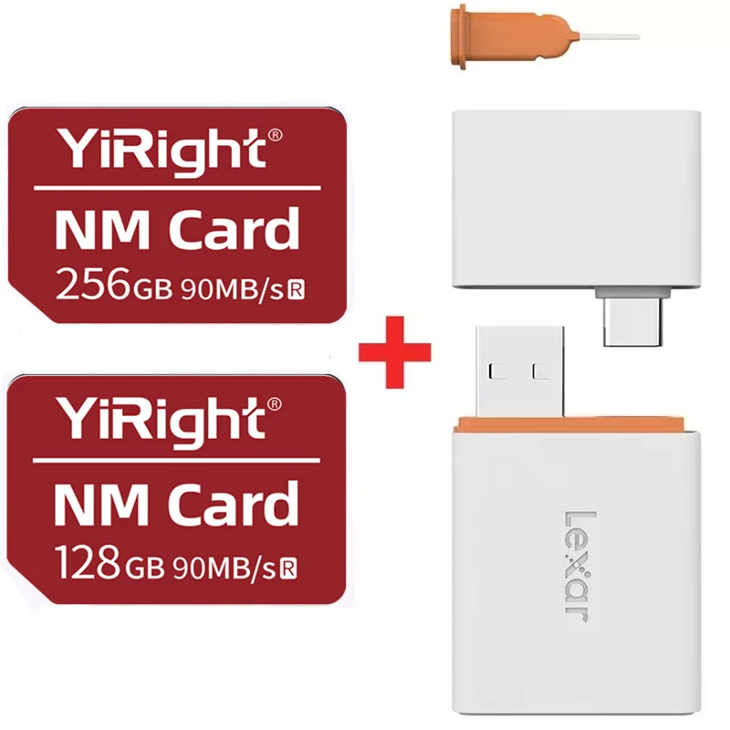 NM card 256/128/64GB nano memory card for Huawei Mate40 Mate30 X Pro P30 P40 Pro series Nova5 6 MatePad version read 90MB/s