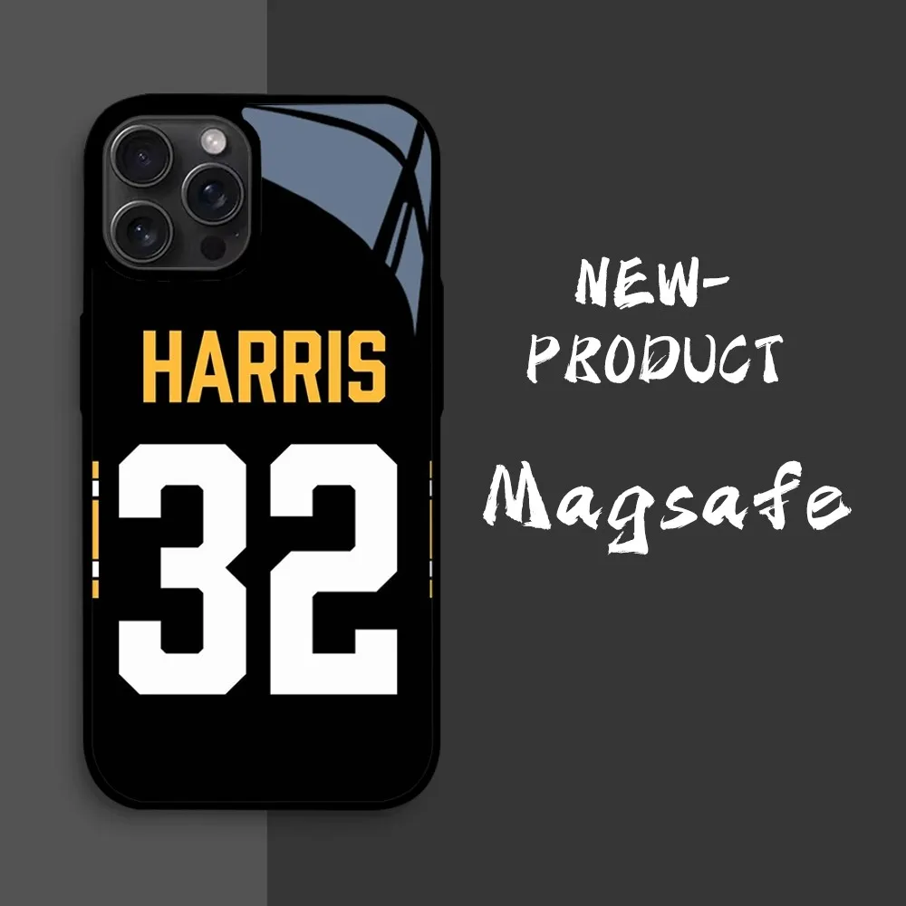 Franco Harris Phone Case For IPhone16 15 14 13 12 11 Pro Xs Max Mini XR X 7 8 Plus Luxury Mirror Hard Funda