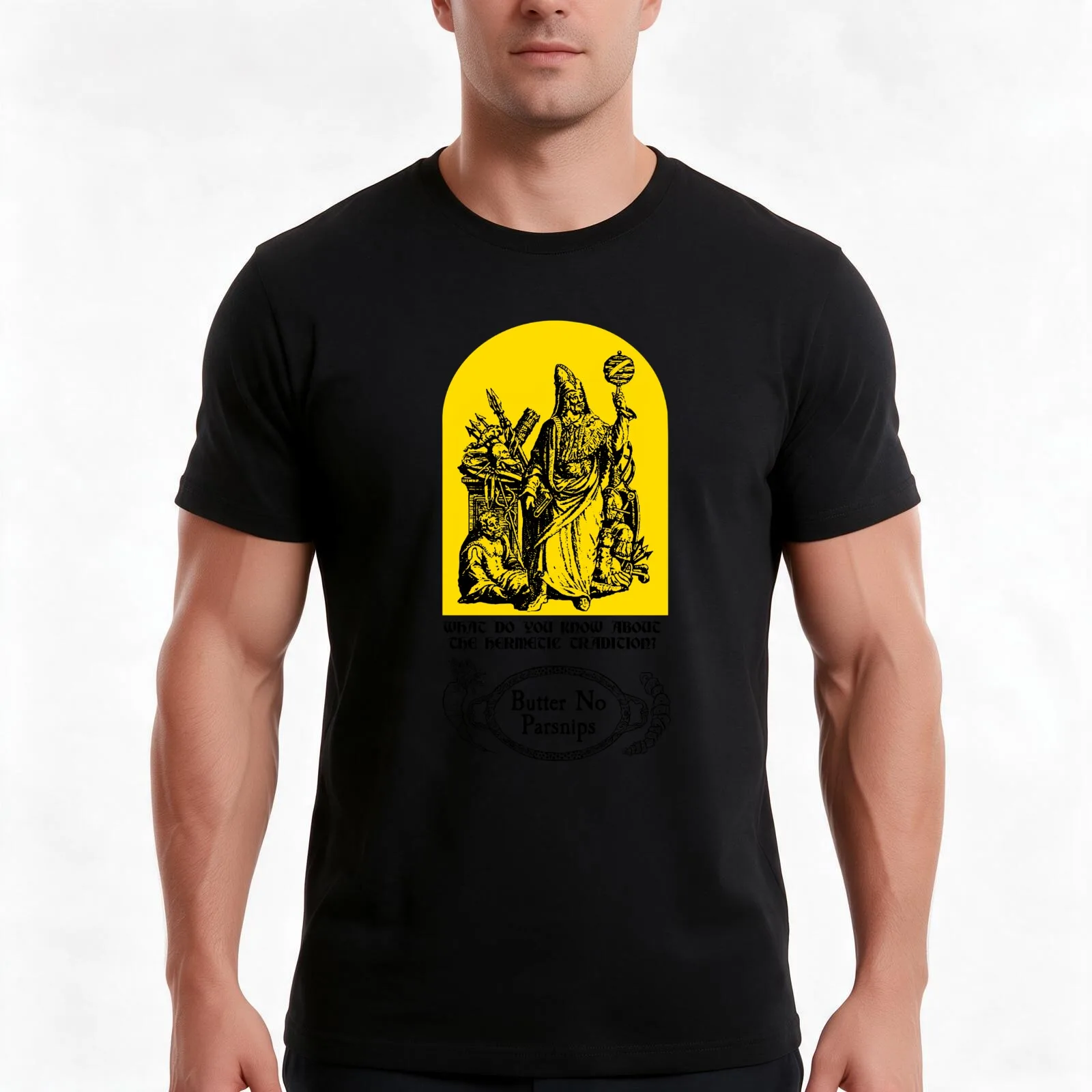 What Do You Know About the Hermetic Order (black) T-Shirt, Summer Casual Cotton Tee, Oversized Streetwear Tops, Unisex Men Women