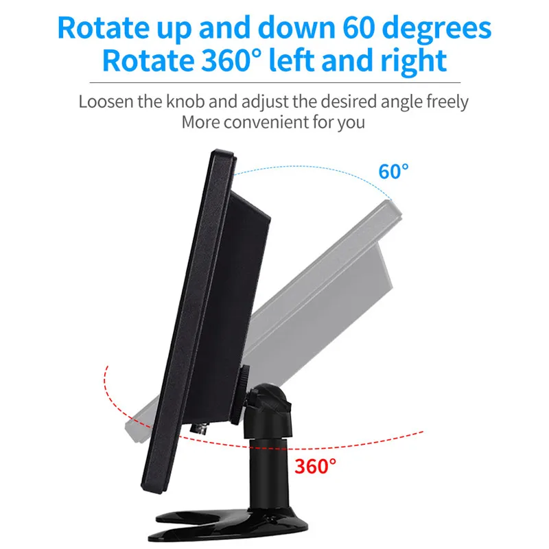 15 Inch POS Screen Monitor for PC 1024*768 Desktop CCTV Computer LCD Display with VGA/HDMI/USB For Camera PS3 PS4 Xbox360