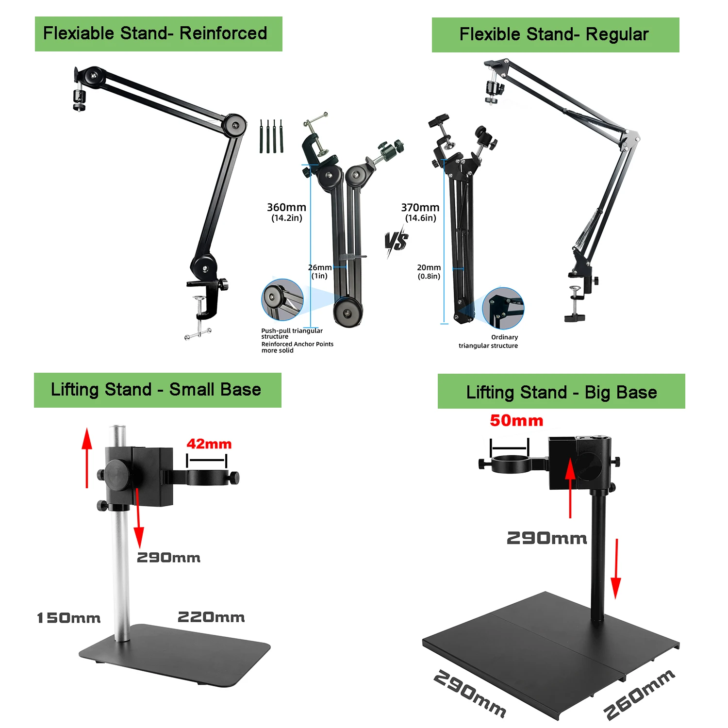 Yizhan 2K/4K HD Digital Microscope For Soldering HDMI USB VGA Camera 215X 180X 150X 130X Zoom Lens IMX415 IMX327 IMX678 Sensor
