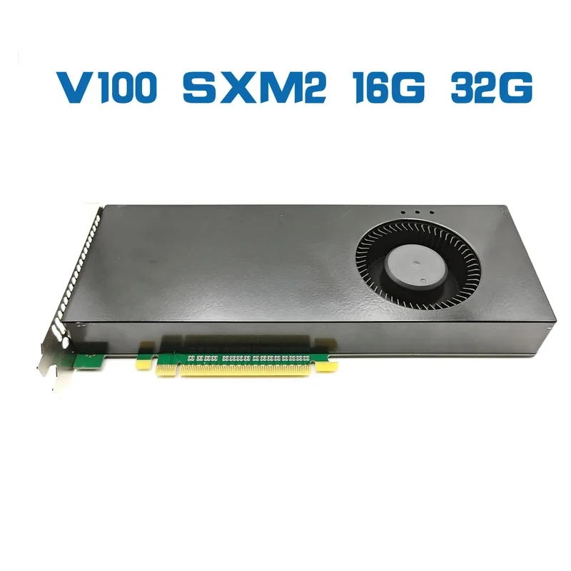 PCIe Adapter for V100 16GB 32GB  PCIE GPU Graphics Card  SXM2 with turbofan for AI Inference Deep Learning