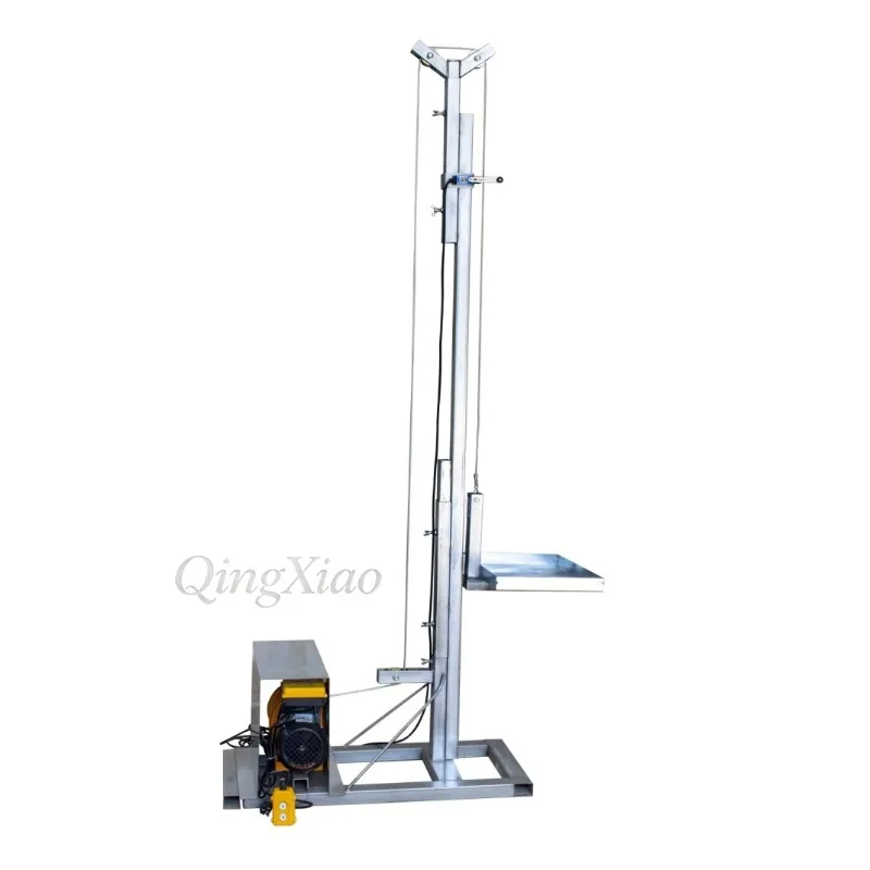 Electric Vertical Single Pole Concrete Lifting Machine Mini Automatic Column Pour Hoist for Construction Site Mortar Transport