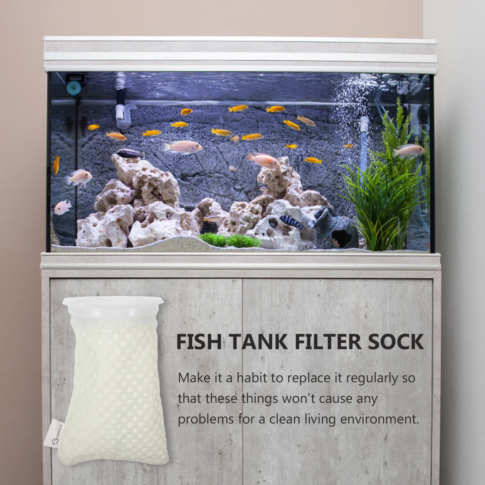 

11pcs Aquarium Filter Bag Honeycomb 3D Filtering Pad For Fish Tank Saltwater Filter Sock Washable Water Purification Mat