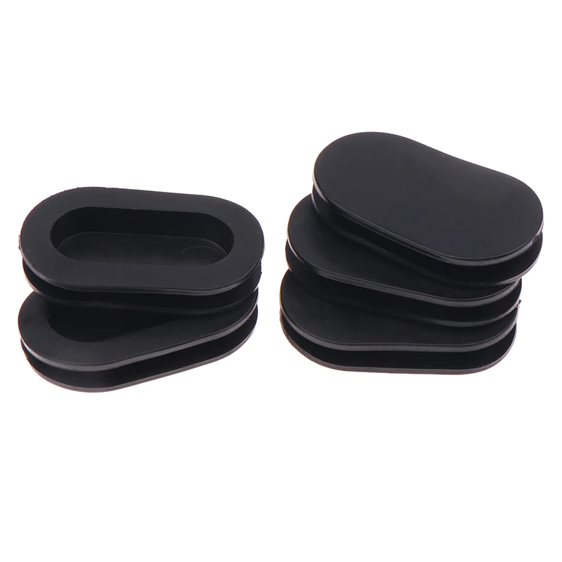 5pcs Money Saving Box Plug Piggy Bank Oval Silicone Stopper Plug Rubber Bottom Cover Money Jar Bottom Plug Replacement Cap Hole