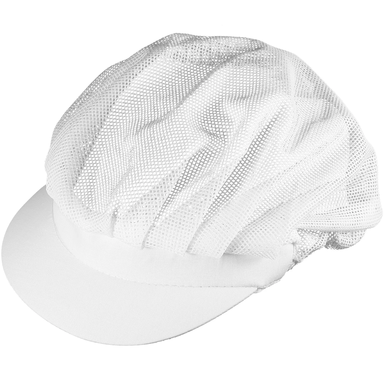 Kitchen Serving Hat Waiter Beret Hats Work Caps Bakery Breathable Working Cotton Men and Women