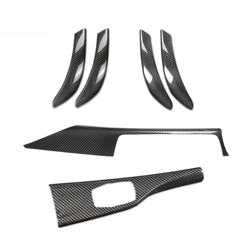 Real Carbon Fiber Car Interior Accessories Dashboard Cover
