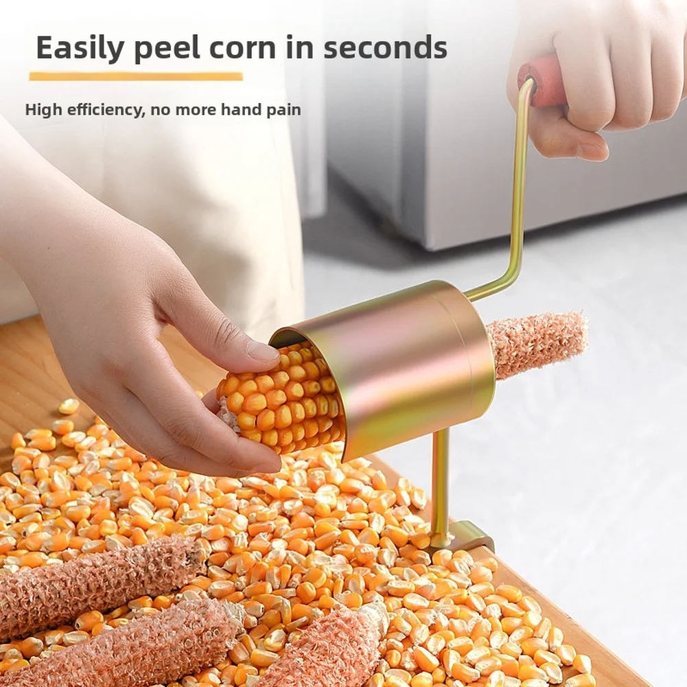 Manual Farm Corn Sheller with Hand Crank Drive Featuring Alloy Housing Anti Cover and Efficient Kernel Separation