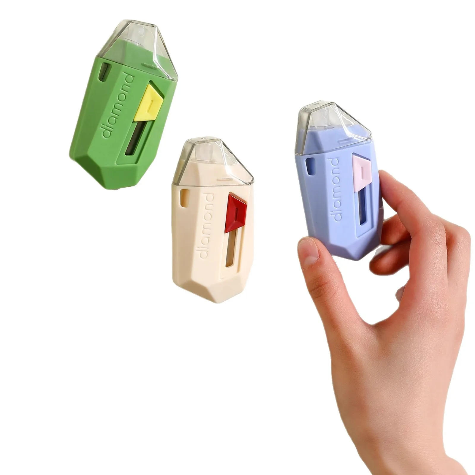 المغناطيسي اكسبرس سكين فتح القاطع أداة منزلية الفن سكين صغير اكسبرس ختم القاطع فتح سكين التراجع الذاتي #5