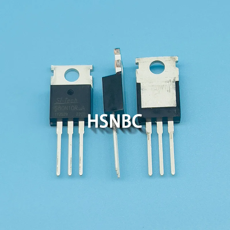 10 sztuk/partia S80N10R S80N10 80 n10 do-220 100A 80V MOSFET N-kanałowy tranzystor mocy 100% nowy oryginał