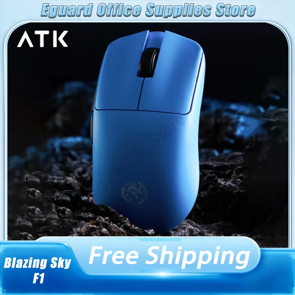 

ATK Blazing Sky F1 Leviatan Mouse Dual Mode Wireles Accessories laptop Mouse 8K Polling Rate Lightweight Office Game Mice Custom