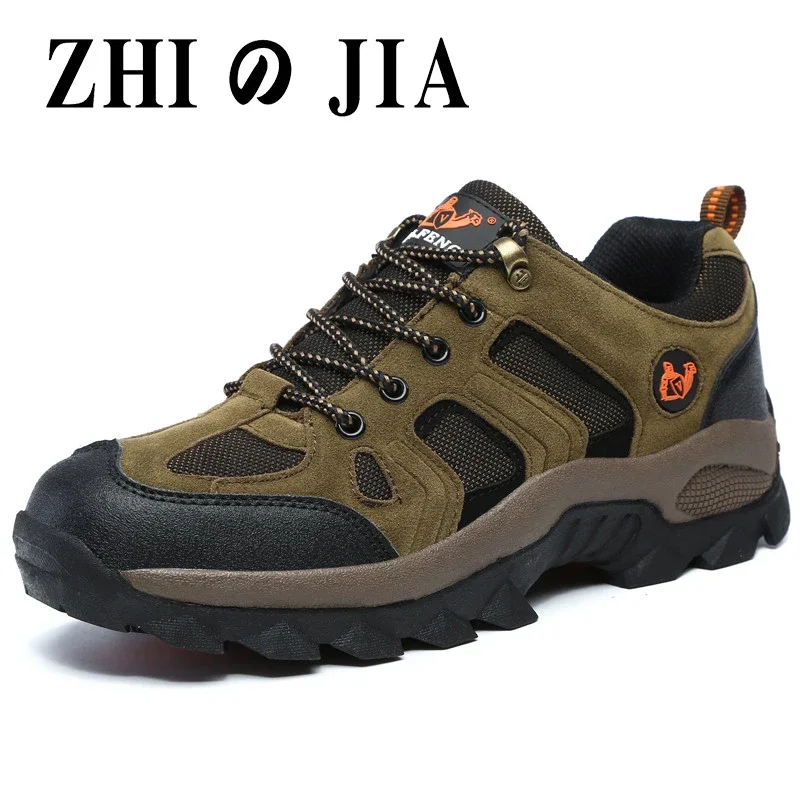 Autumn winter couple shoes hiking shoe outdoor sports off-road shoes thick-soled wear-resistant non-slip men shoes women\'s shoe