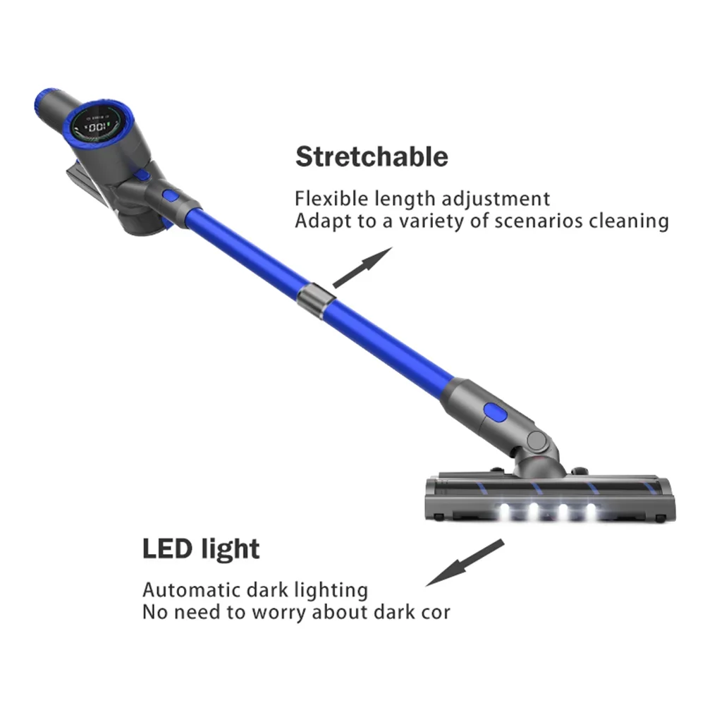 مكنسة كهربائية متعددة الوظائف لإزالة العث الرطبة والجافة مع فرشاة مياه ومكنسة كهربائية لفرشاة الحيوانات الأليفة