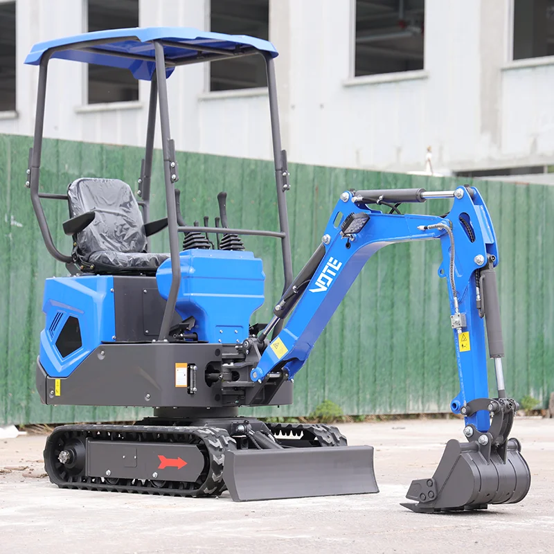 EPA Engine Mini Excavator 1Ton 2Ton Mini Digger with Cab CE EURO 5 Fully Hydraulic Crawler Small Bagger Machine