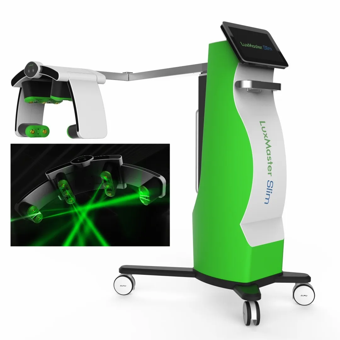 10D Cold Laser Therapy Green Diode Light Emerald Laser Fat Loss Machine