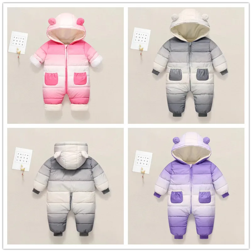 

2025 autumn and winter newborn cotton-padded clothes for men and women, infants and toddlers, climbing clothes for children and