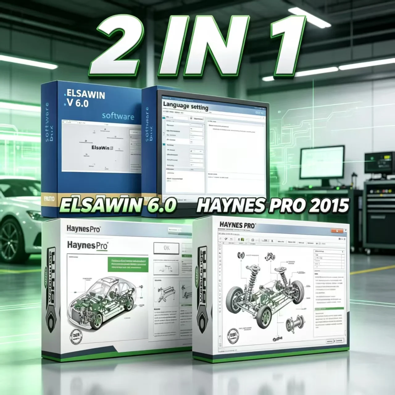 haynes-pro-20151：vw、アウディ、フォルクスワーゲン車用オート修理ソフトウェア（elsawin-60データパッケージ付属）-診断および修理ガイド