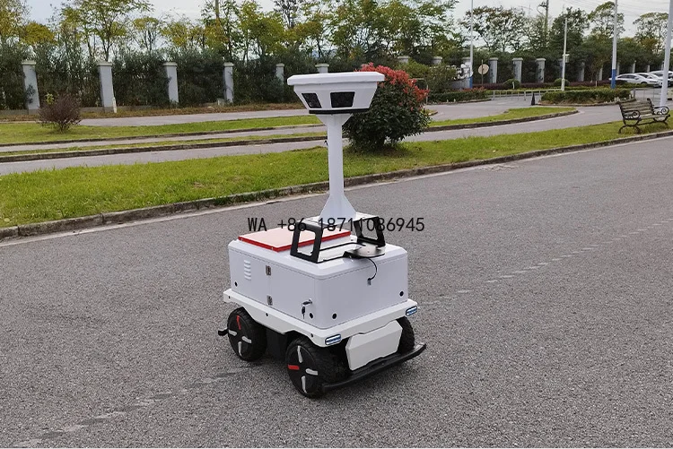 4 WD Unmanned Ground Vehicle Platform with Lidar, GPS, or RTK for Accurate Navigation and Positioning
