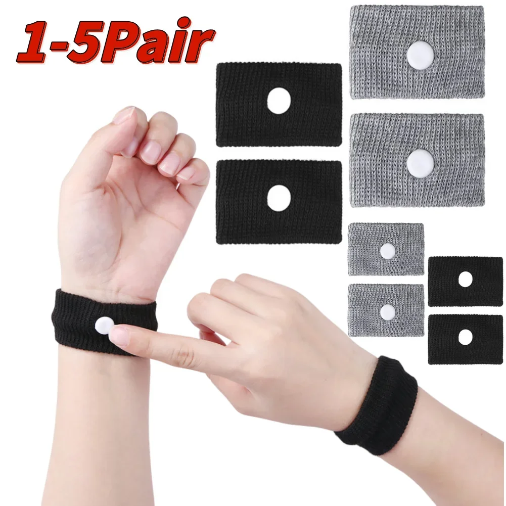 2pcs Travel Morning Sickness Wrist Bands Anti Motion Sickness Wristband