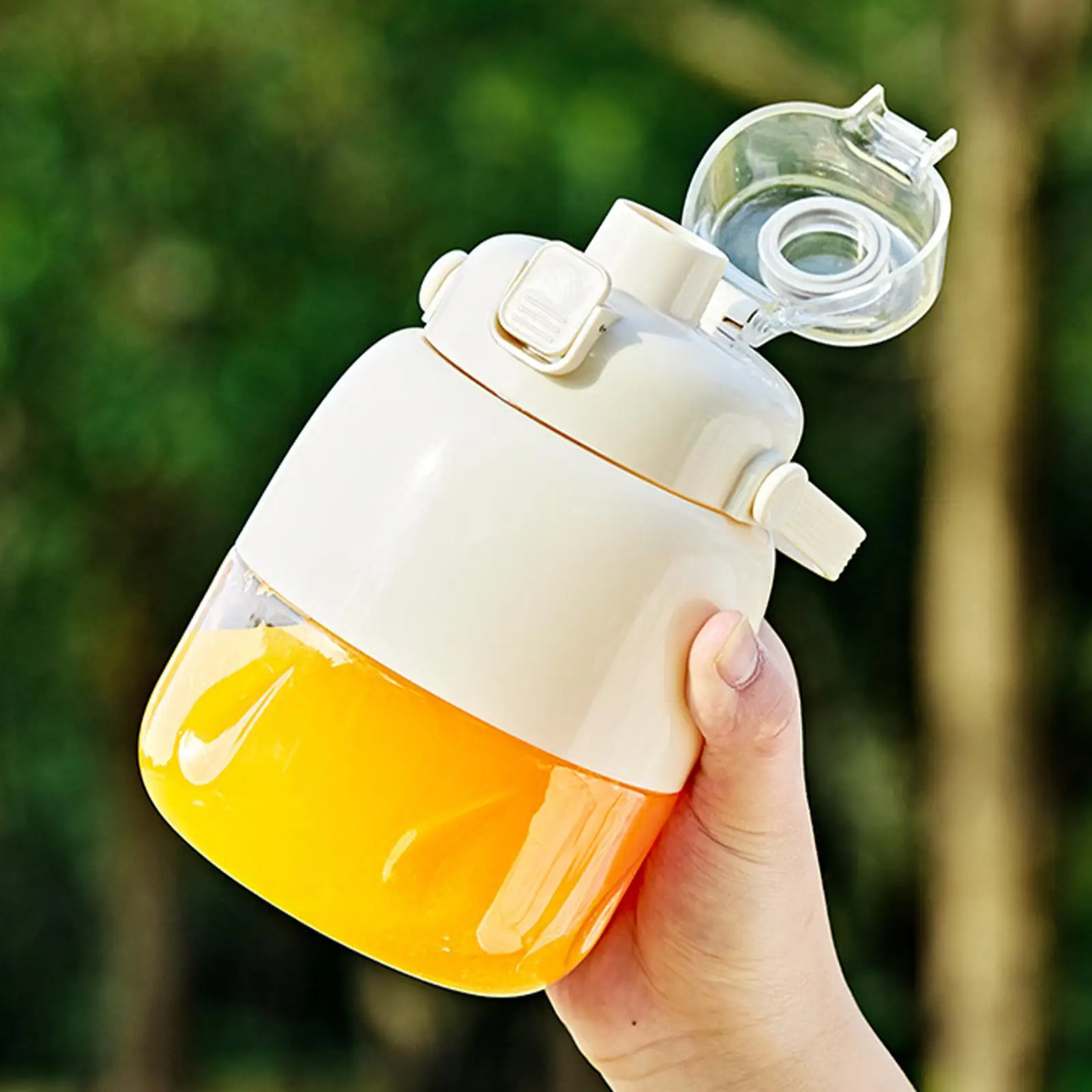 

Electric Fruit Mixer Cordless Portable Blender Cup With Handle Large Capacity 800ml Electric Fruit Mixer Machine For Citrus