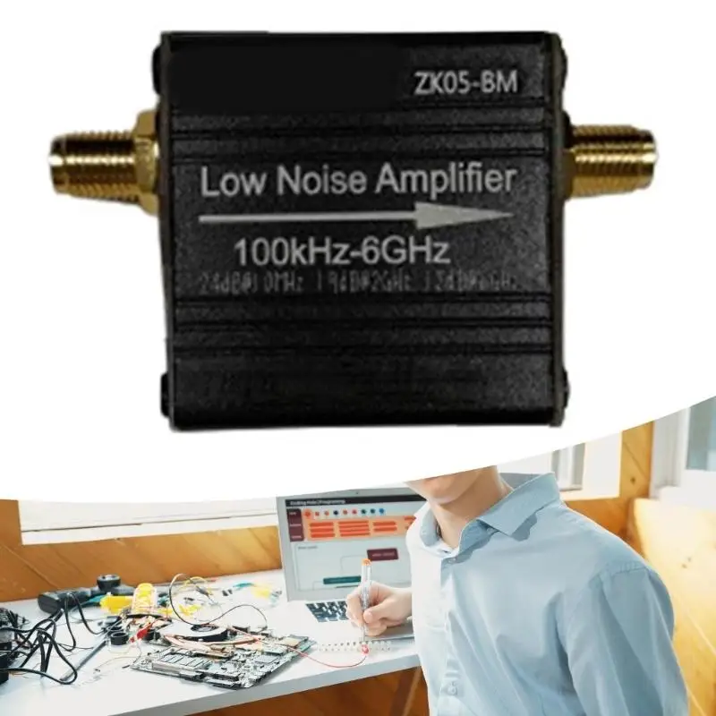 

B03F 100K-6GHz 100k-4GHz 10M-6GHz 30M-6GHz 50M-8GHz 100k-10GHz Low Noise Amplifier