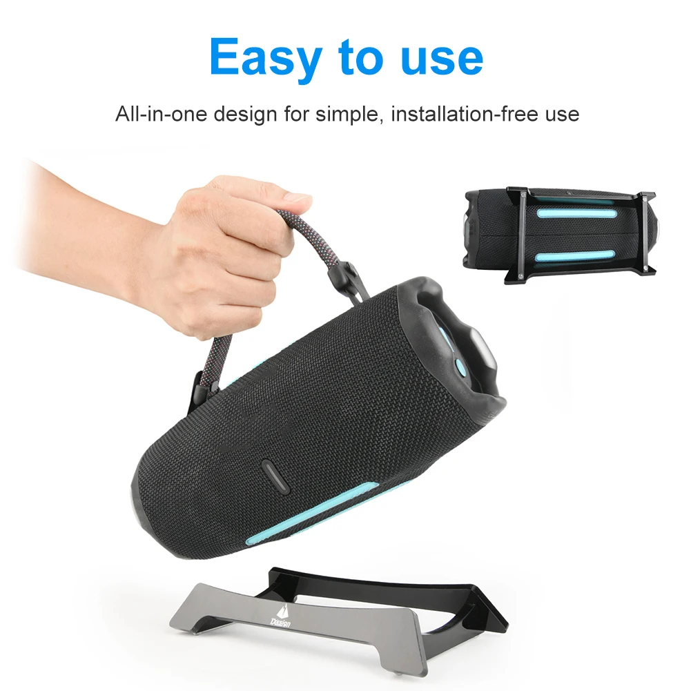 ที่วางลำโพงอะคริลิคทนต่อการสึกหรอโต๊ะจอแสดงผลเสียงชั้นวางกันลื่นลำโพงตั้งโต๊ะสำหรับเจบีแอล ชาร์จ 5/ชาร์จ 6