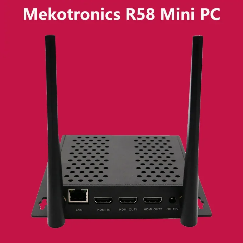 

Mekotronics R58 мини алюминиевый корпус, Rockchip RK3588