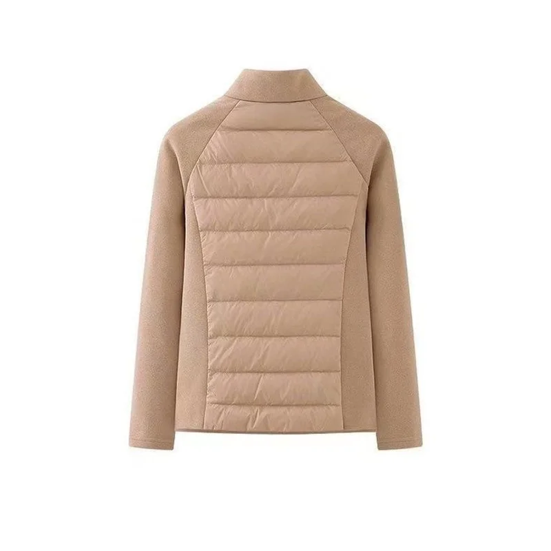 Light and Thin Down Cotton Coat for Women 2025 New Thin Design Windproof Warm Autumn Winter Cotton Jacket Outdoor Sports Jacket