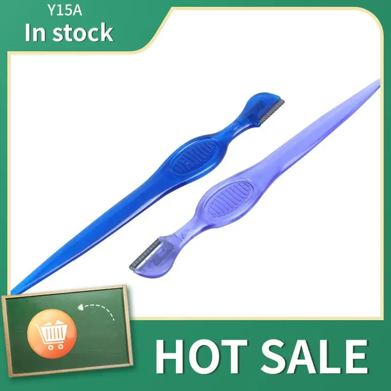 

Y15A 10 шт., триммер для бровей, безопасные бритвы для бритья волос, лезвие небольшого размера, женские инструменты для ухода за лицом, инструменты для удаления волос, бритва для макияжа, нож