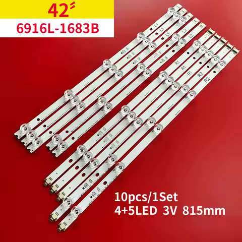 LED Backlight Strip for TV 42LB7000 42LB671V 42LB670V 42LB671V 42LB673V 42LB675V 6916L-1683B 1685B 1682A 1684A 1683A 1685A