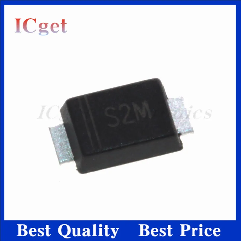 100 шт. S3MF S2MF US1MF RS1MF ES1JF SMAF SMD выпрямительный диод со сверхбыстрым восстановлением