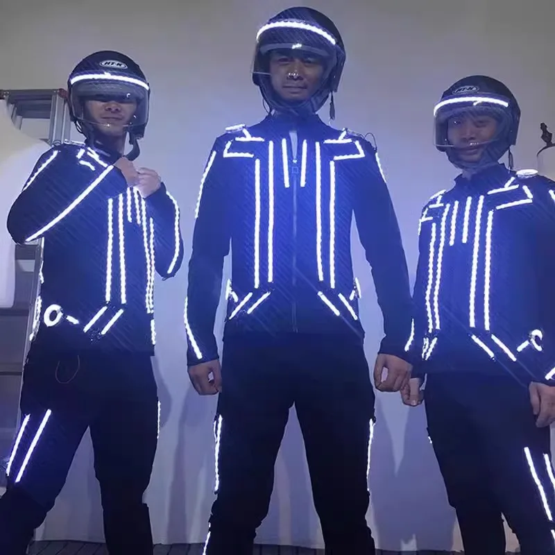 

Новый светодиодный светящийся комплект доспехов для выступлений в барах и караоке, для подачи напитков, сценических шоу, женский модный традиционный китайский наряд