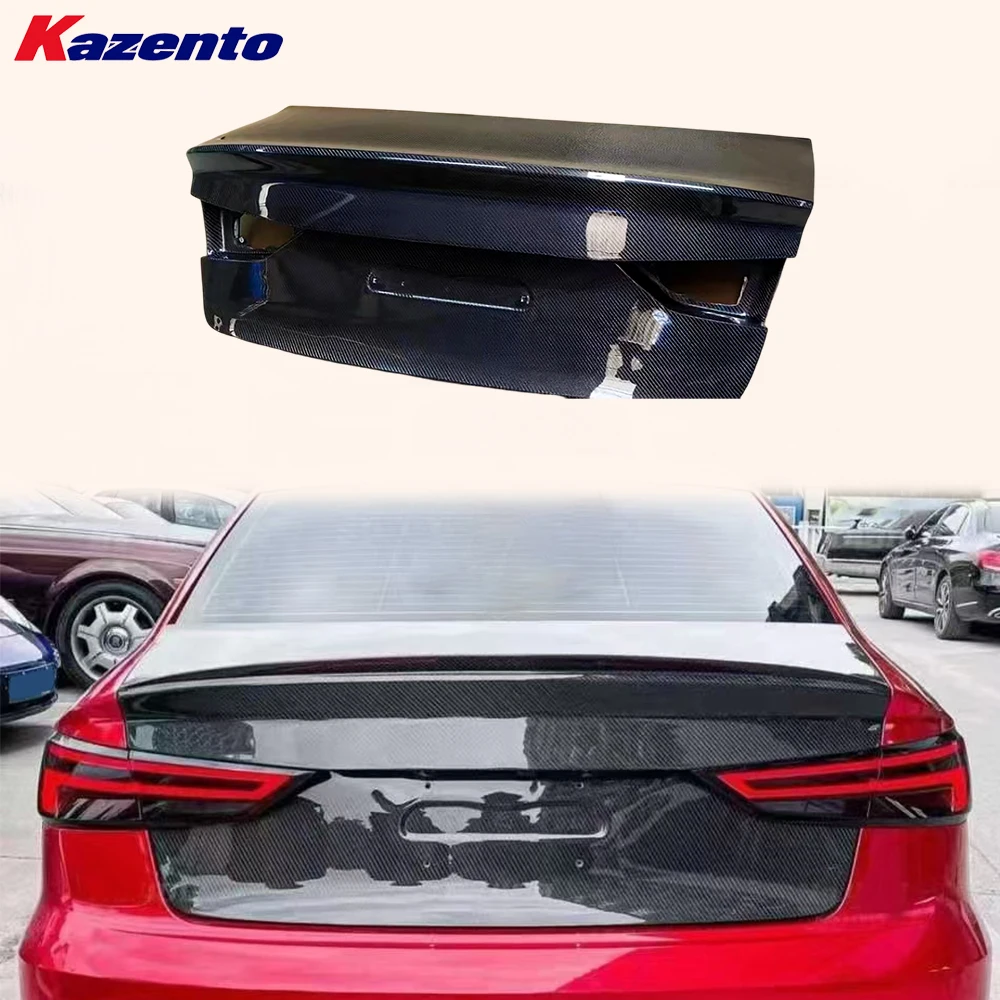 

Для Audi A3 S3 RS3 Type 8V (только 4-дверные модели) 2012-2020: Карбоновая крышка багажника/заднего бампера (стиль OE)