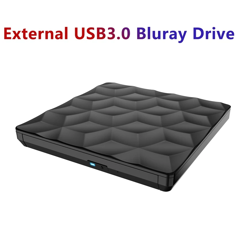 

Внешний DVD-проигрыватель USB 3,0 Bluray Drive, 3D Type-C BD CD DVD-проигрыватель для ноутбука, настольного компьютера, Mac OS Windows XP 7 8 10