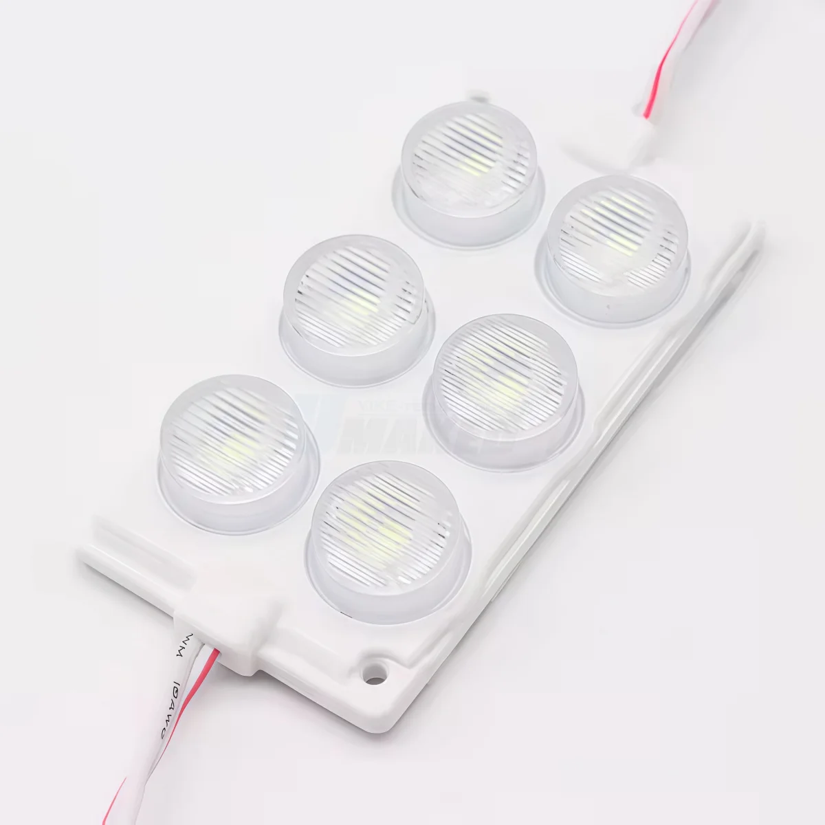 20pcs 75x40mm 3030 Injection Waterproof LED Module Light Strip 3W Power White Red Green Blue Yellow Pink Decorative Tape Light