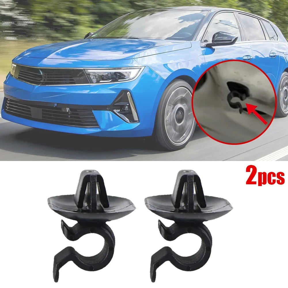 2PCS Car Hood Bonnet Rod Support Prop Clip Stay Clamp Holder For Citroen C4 2004 2005 2006 2007 - 2010 Fastener Retainer 792834